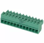 Terminal Block 12Pin 3.81 đực chân thẳng